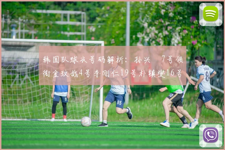 韩国队球衣号码解析：孙兴慜7号领衔金玟哉4号李刚仁19号朴镇燮16号的背后故事