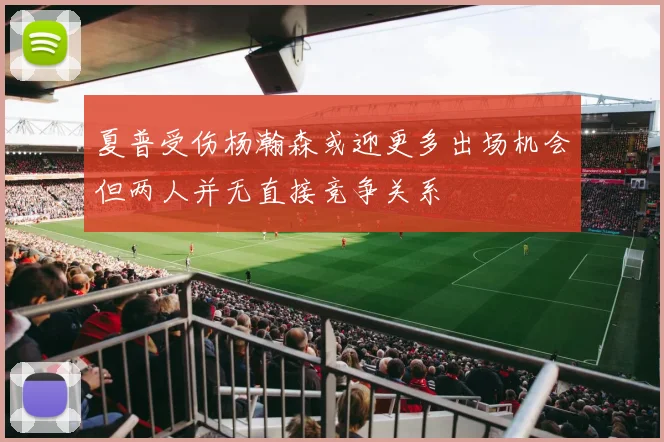 夏普受伤杨瀚森或迎更多出场机会但两人并无直接竞争关系